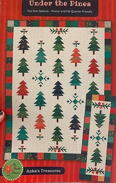 Under the Pines quilt pattern by Heather Peterson of Anka’s Treasures.