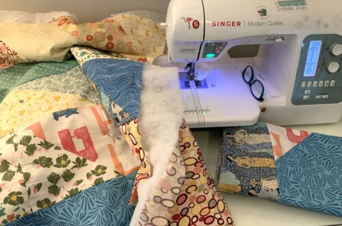 Two quilts ready to be quilted