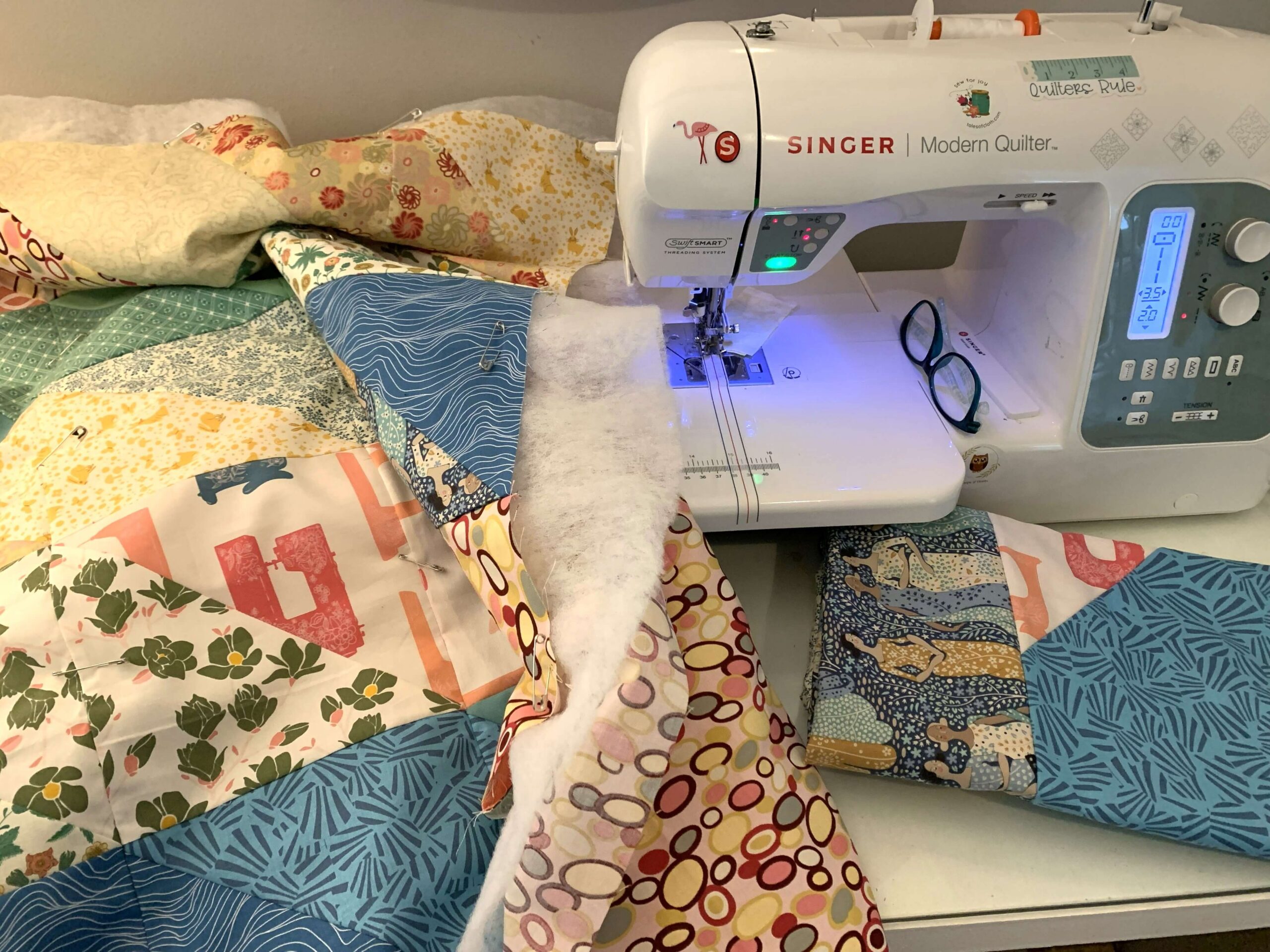 Two Quilts, Zero Quilting